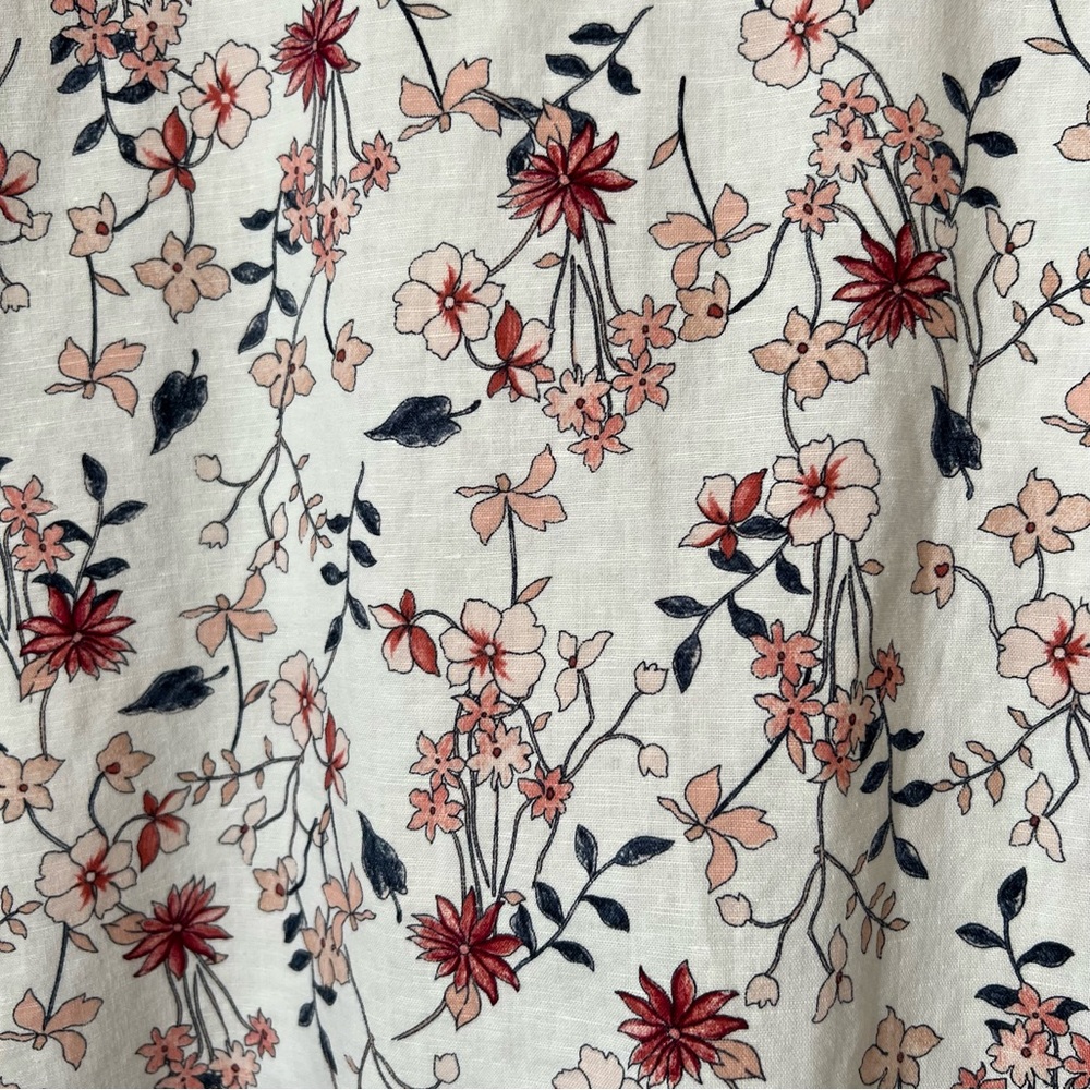 Bundle of 2 Liz Claiborne Women's Large Linen Blend Sleeveless Button Up Blouses - Picture 12 of 13